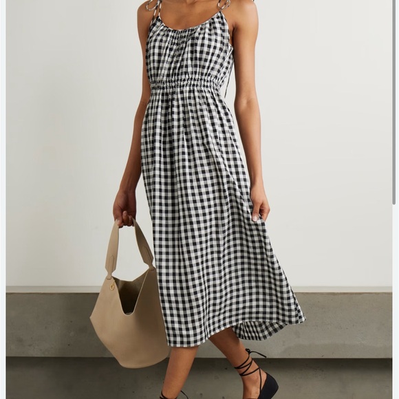 Doen Dresses & Skirts - Doen NWT Leslie Black and White Gingham Dress